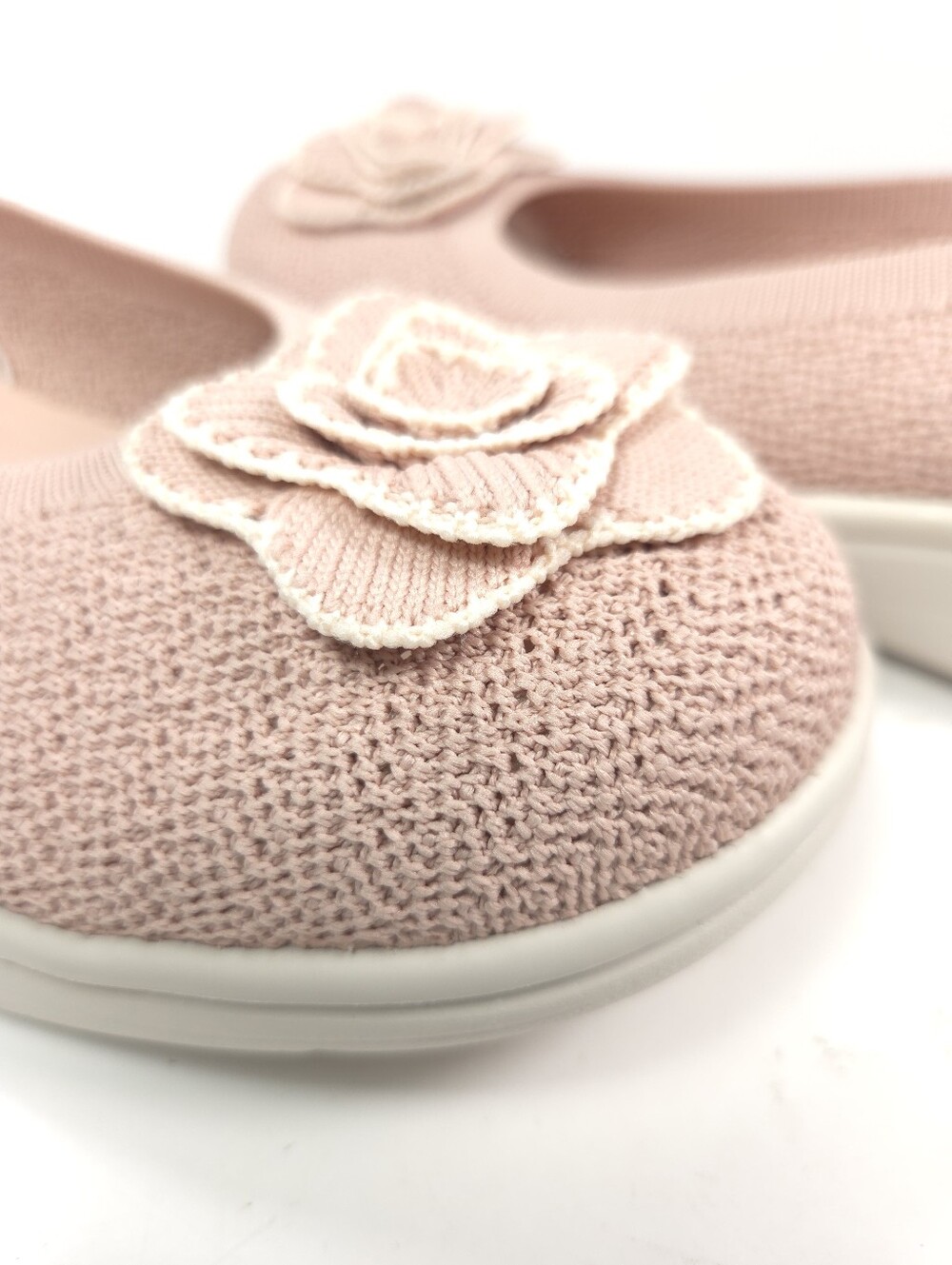 Skechers On‑the‑GO Flex Radiant Flora Blush Pink Knit Slip‑On Skimmer Sz 9 - Picture 6 of 16